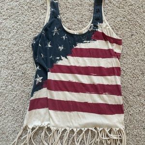 Cute 4th of July tank top. Size medium. Good condition